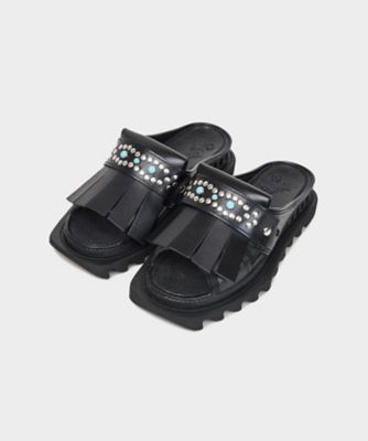 bench (Men)/ベンチ サンダル　ＢＥＮＳＡＮーＤ　ＴＵＲＱＵＯＩＳＥ　ＣＨＵＮＫＹ　ＬＯＡＦＥＲ　ＳＱＵＡＲＥ　ＳＨＡＲＫＳＯＬＥ　　ＢＥーＳＡ７５